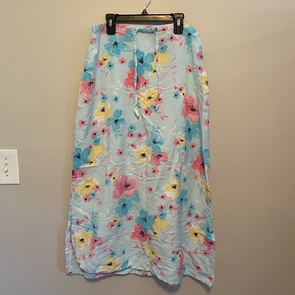 Crazy Horse Vintage Linen MIDI Skirt